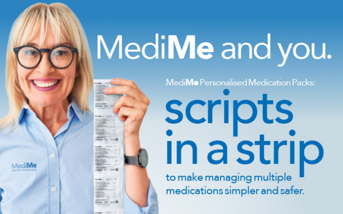 MediMe Landing page